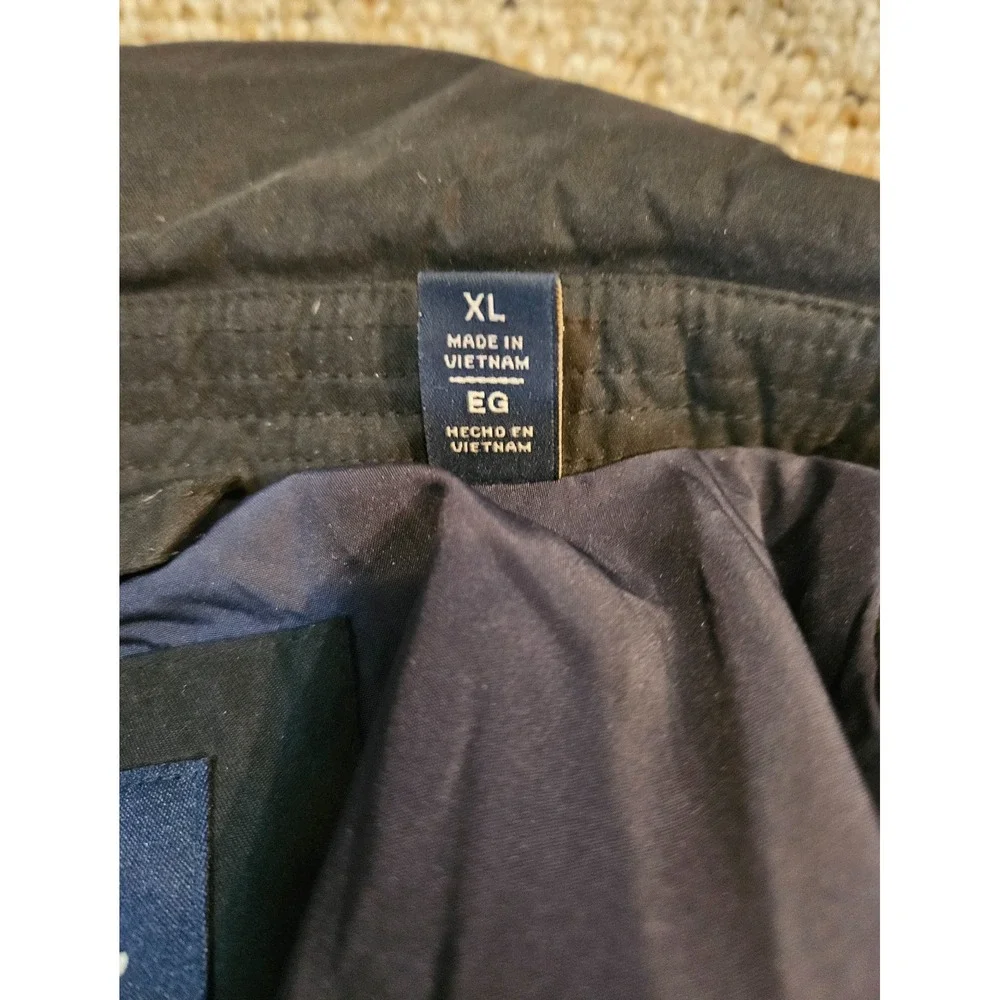 Dockers‎ Classic Harrington Jacket Navy Blue Full Zip Lightweight Mens M